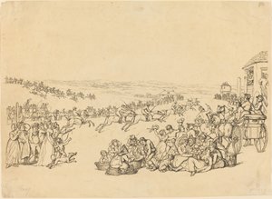 Corrida de John Bluck after Thomas Rowlandson