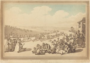 Corrida de John Bluck after Thomas Rowlandson