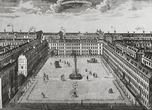 Lincolns Inn New Square, cerca de 1725