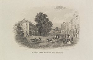 O Desfile da Parada Inferior com Euston Place, Leamington de John Brandard
