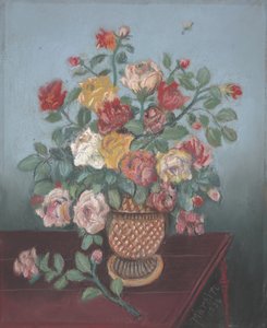 Natureza morta com rosas de John Breckinridge Martin