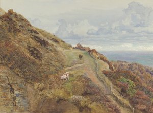 Bonchurch Downs, 1865. de John Brett