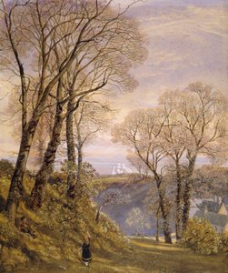 Fevereiro na Ilha de Wight, 1866 de John Brett