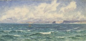 Paisagem marítima de John Brett