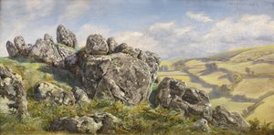 Estudo para Chagford de John Brett