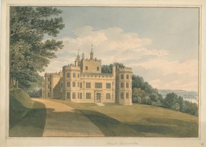 Devonshire - Monte Edgecombe, 1821 de John Buckler