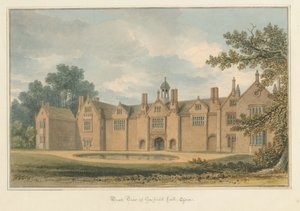 Essex - Gosfield Hall, 1824 de John Buckler