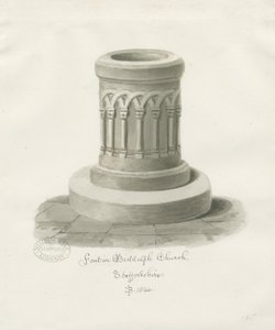 Fonte em Biddulph de John Buckler