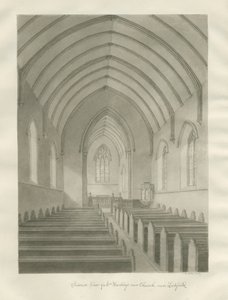 Lichfield - Interior da Igreja de Cristo [Nova Igreja