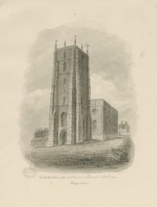 Newcastle-under-Lyme - "St. Giles, o Abade" de John Buckler