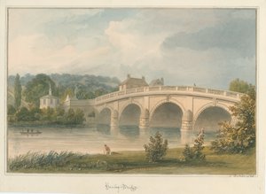 Oxfordshire - Ponte Henley upon Thames, 1826 de John Buckler