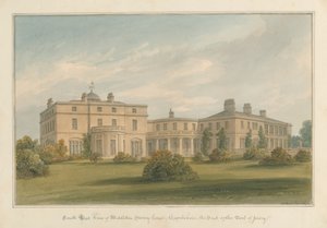 Oxfordshire - Middleton Stoney House, 1827 de John Buckler