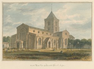 Sussex - Igreja Arundel, 1804 de John Buckler