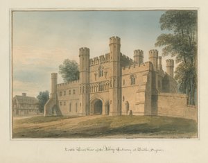 Sussex - Batalha - Abbey Gateway, 1824 de John Buckler