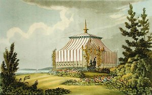 Uma tenda veneziana, do Ackermann