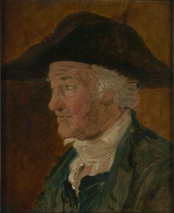 Samuel Wilkes, "Comodoro", reformado de Greenwich, c.1832 (pintura)
