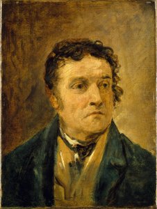 Retrato de Thomas Allen, residente no Hospital de Greenwich, cerca de 1832, comemorativo da Batalha de Trafalgar (1805). Óleo sobre tela