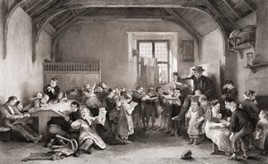 A Escola. Século XIX.