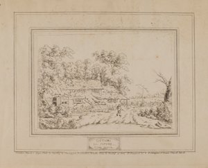 Casas de campo da Natureza (com a casa de campo à esquerda) de John Burton