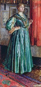 Uma madame em um bordel de 1905