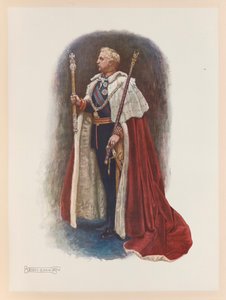 Coroação do Rei Eduardo VII de John Byam Liston Shaw