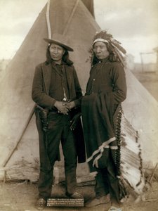 Nuvem Vermelha e Cavalo Americano, 1891