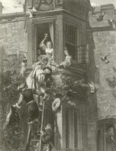 Ataque e Defesa de John Callcott Horsley