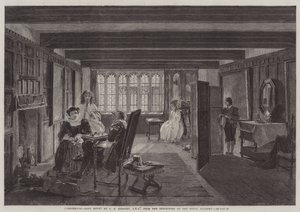Checkmate, Next Move, da Exposição da Royal Academy de John Callcott Horsley