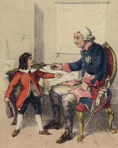 Frederico o grande e seu sobrinho de John Callcott Horsley