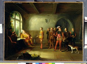 Falstaff e os recrutas, de &39;Henrique IV, parte II&39; III, ii, c.1818