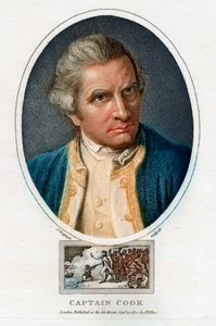 Retrato de James Cook, 1800