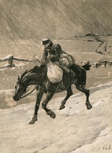 O carteiro do Natal de John Charles Dollman