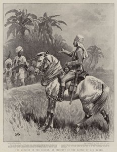 O avanço no Sudão, um incidente da batalha de Abu Hamed de John Charlton