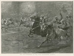 Os cavaleiros árabes no Hipódromo de Paris, Olympia