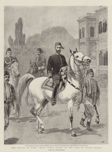 O Sultão em Casa, Abdul Hamid andando no Parque do Palácio de Yildiz