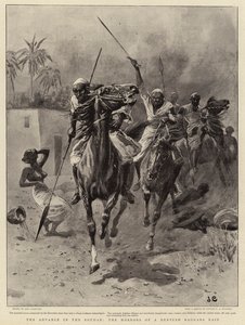 O avanço no Sudão, os Horrores de um Incursão Dervish de Baggara