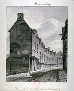 Dockhead Folly, Bermondsey, Londres, 1820 de John Chessell Buckler