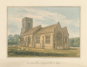 Essex - Igreja Gosfield de John Chessell Buckler