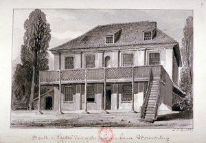 Jamaica House, Cherry Garden Street, Bermondsey, Londres, 1827 de John Chessell Buckler