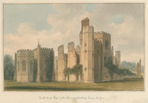 Sussex - casa de Cowdray, 1825 de John Chessell Buckler