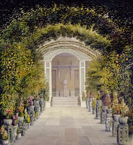 O Conservatório em Bromley Hill, Kent de John Chessell Buckler