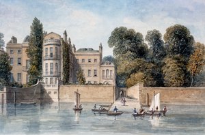 Escadas de Whitehall de John Chessell Buckler