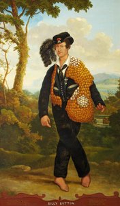 Retrato de Billy Button, o Menestrel Cantor, c.1830 (óleo sobre tela)