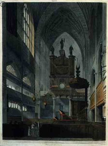 Interior da Abadia, de 