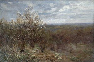Primavera no Vale (óleo sobre tela)