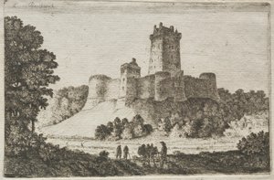 Castelo de Borthwick do leste.