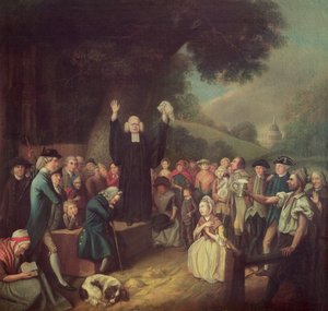 George Whitefield pregando