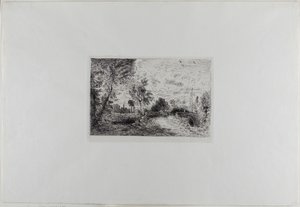 Uma ponte velha em Salisbury de John Constable