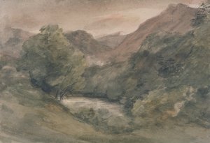 Borrowdale, Evening after a Fine Day, 1 de outubro de John Constable
