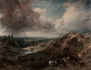Lagoa de Branch Hill, Hampstead de John Constable